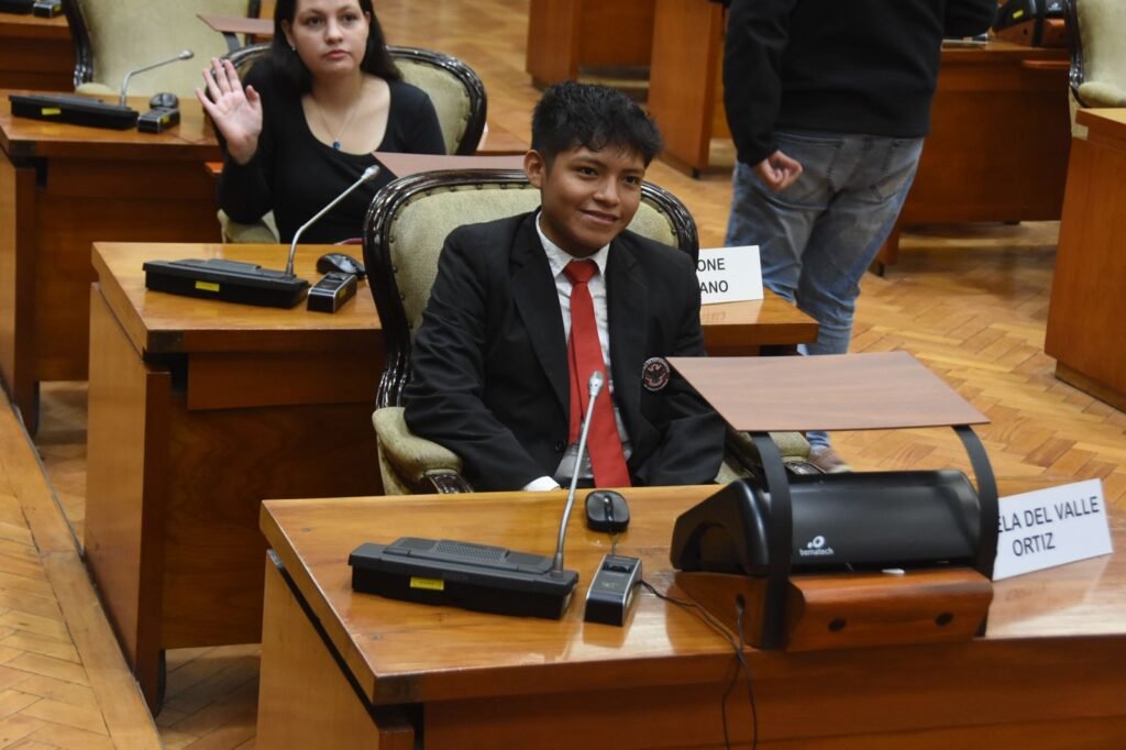 ALUMNOS DE LA ESCUELA DE MINAS “DR. HORACIO CARRILLO” VISITARON LA LEGISLATURA