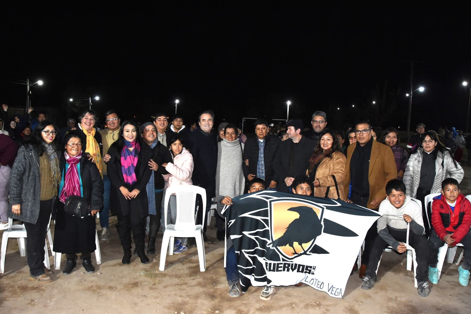 EN PUESTO VIEJO INAUGURARON OBRA DE ILUMINACIÓN PÚBLICA SOBRE LA RUTA N ...