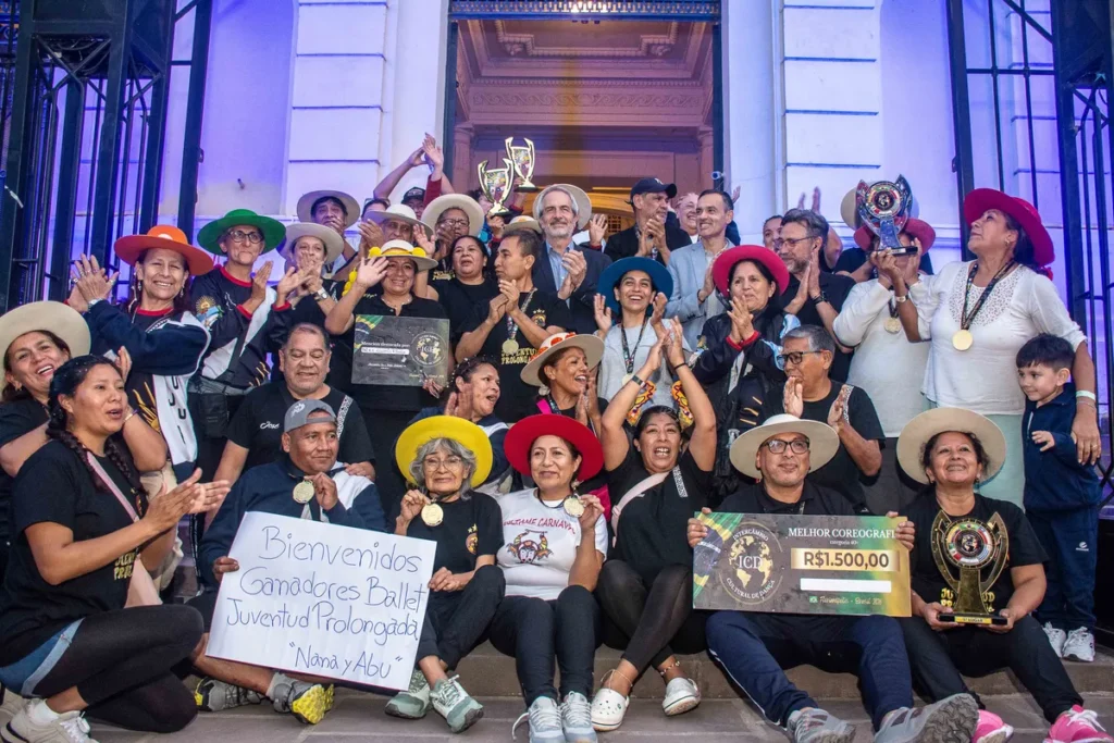 SADIR RECIBIÓ AL BALLET JUVENTUD PROLONGADA, CONSAGRADO CAMPEÓN EN BRASIL